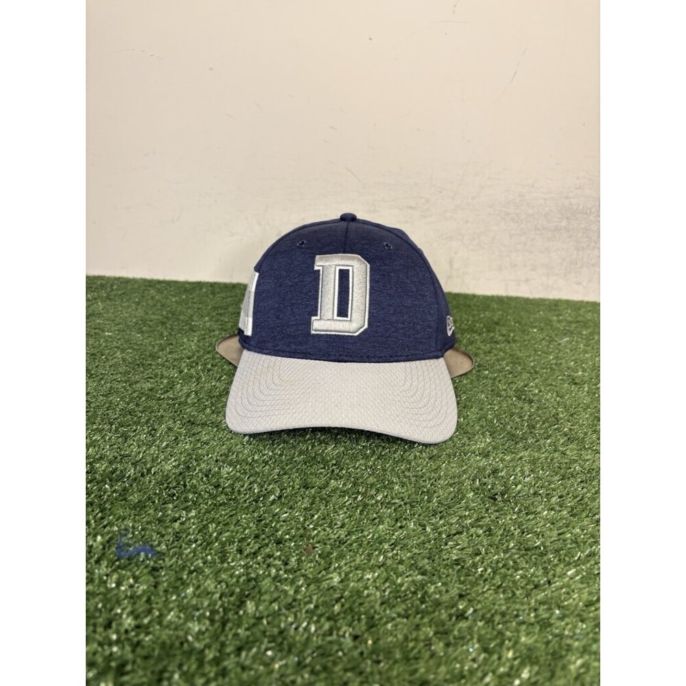 Dallas Cowboys hat cap fitted Large L/XL blue silver New era 39thirty mens 5
